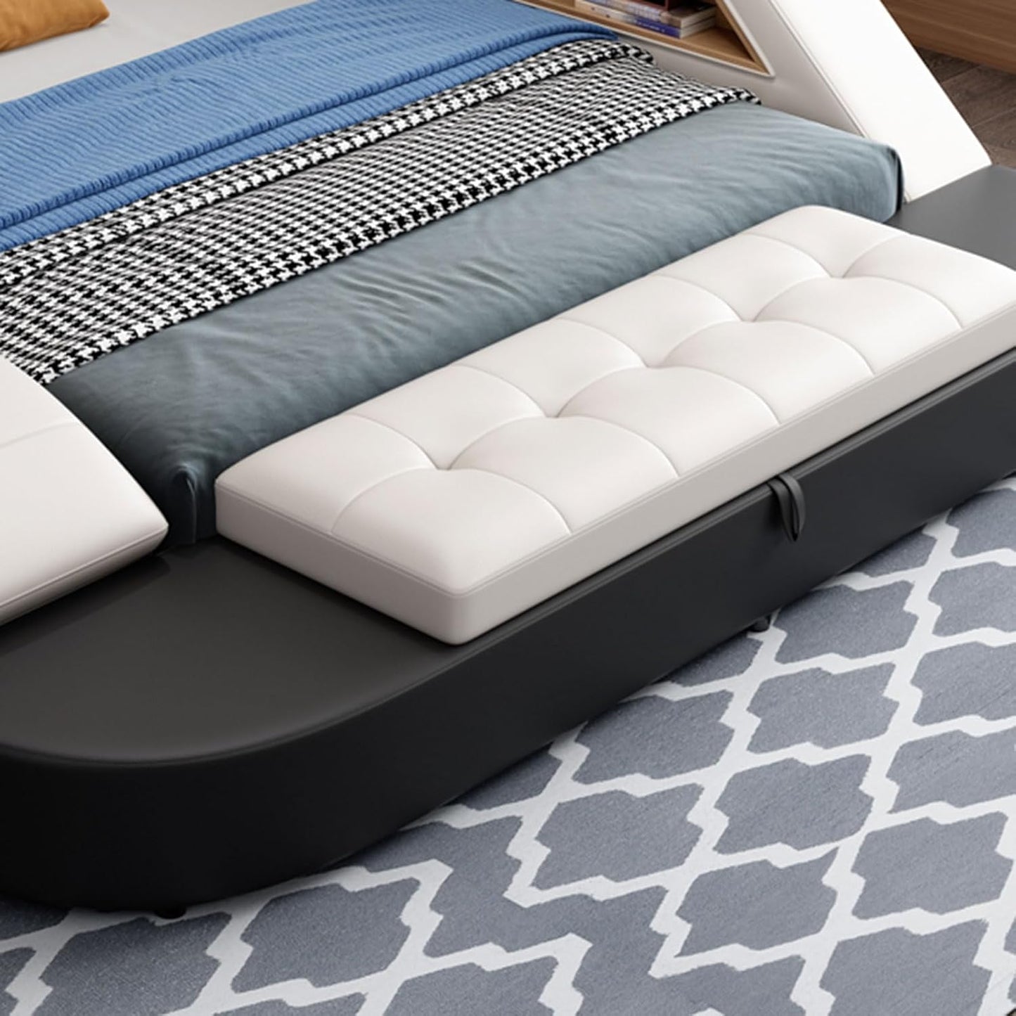 Transform Your Space with the Ultimate Clutter-Free Bed: Stylish, Silent, and Strong!