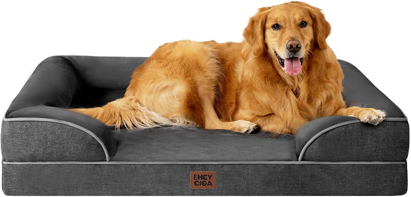 The Pooch Palace: Where Your Medium-Sized Furball Can Snooze Like Royalty on a Waterproof Cloud with a Side of Non-Slip Shenanigans!