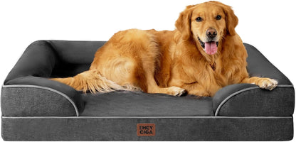 The Pooch Palace: Where Your Medium-Sized Furball Can Snooze Like Royalty on a Waterproof Cloud with a Side of Non-Slip Shenanigans!