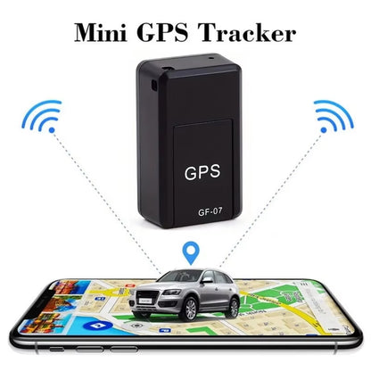 Mini GPS Tracker GF07 - Strong Magnetic Car Locator with Anti-Lost Alarm & App Control