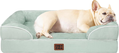 The Pooch Palace: Where Your Medium-Sized Furball Can Snooze Like Royalty on a Waterproof Cloud with a Side of Non-Slip Shenanigans!