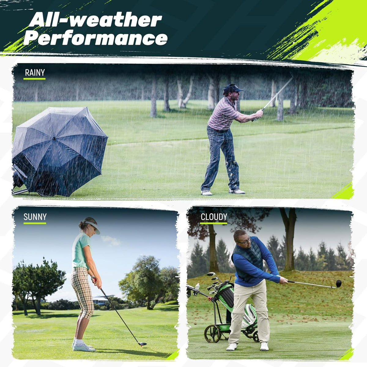 Upgrade Your Game with  Classic Rubber Golf Grips - 13 Pack of High Feedback, Non-Slip Comfort! 