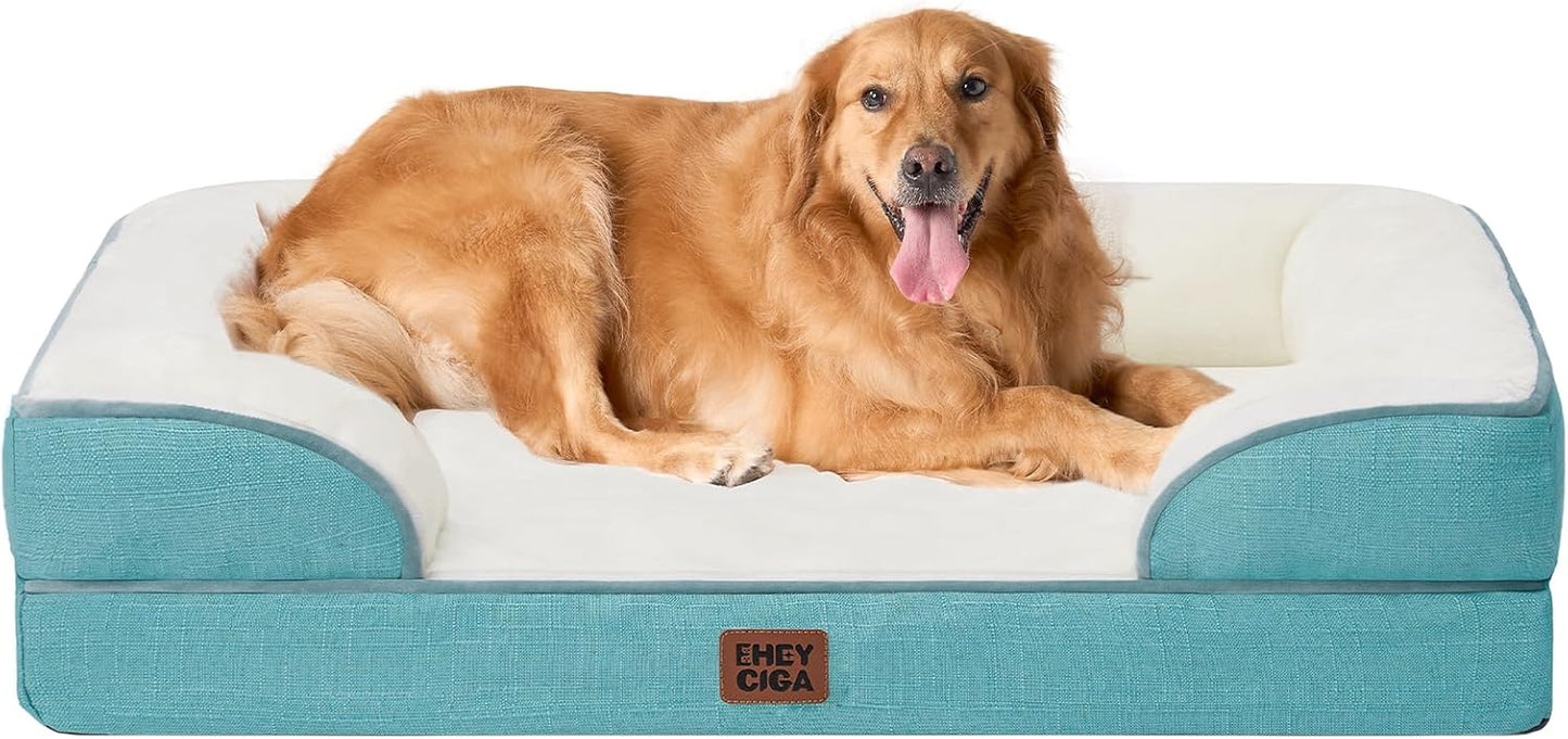 The Pooch Palace: Where Your Medium-Sized Furball Can Snooze Like Royalty on a Waterproof Cloud with a Side of Non-Slip Shenanigans!